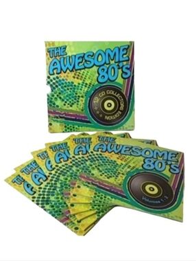 The Awesome 80's 12-Set CD Box Set | EUC | Collectors Edition